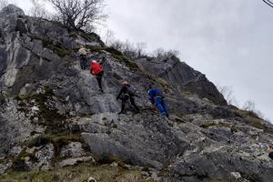 Nikšić dobio Via feratu na stijeni Orlina pored Slanog jezera