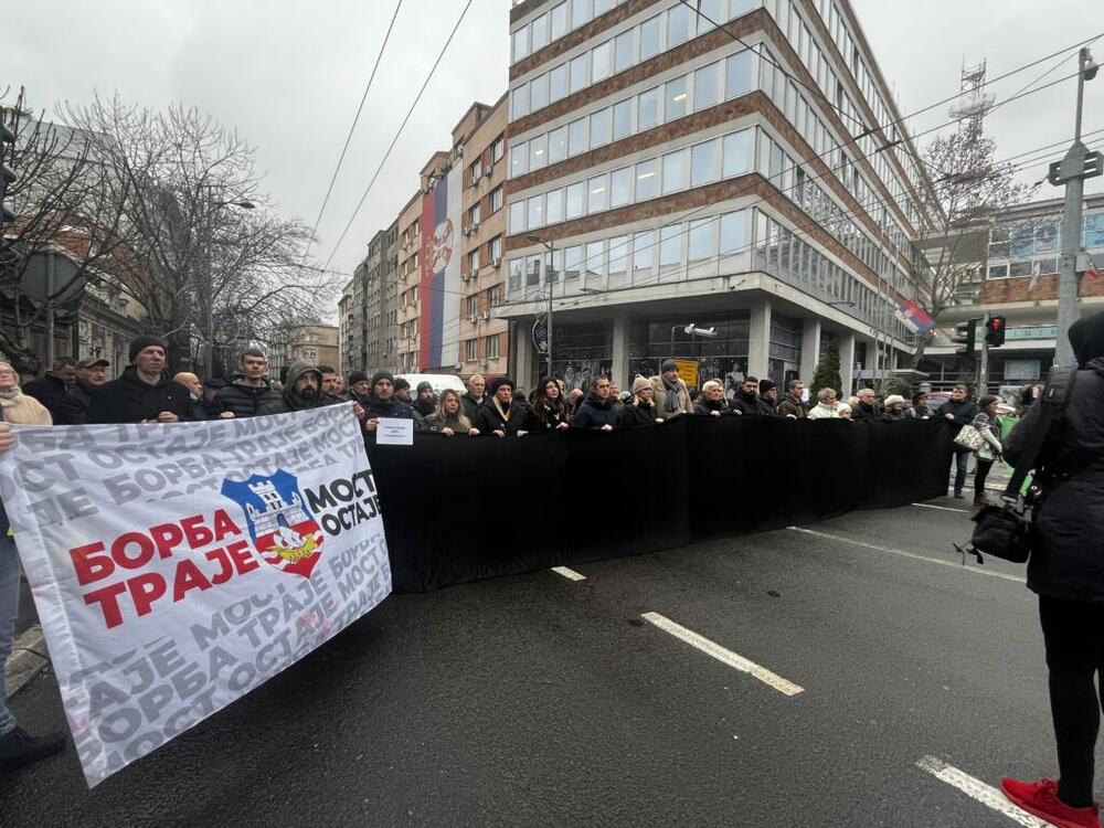 Sa blokade u Beogradu