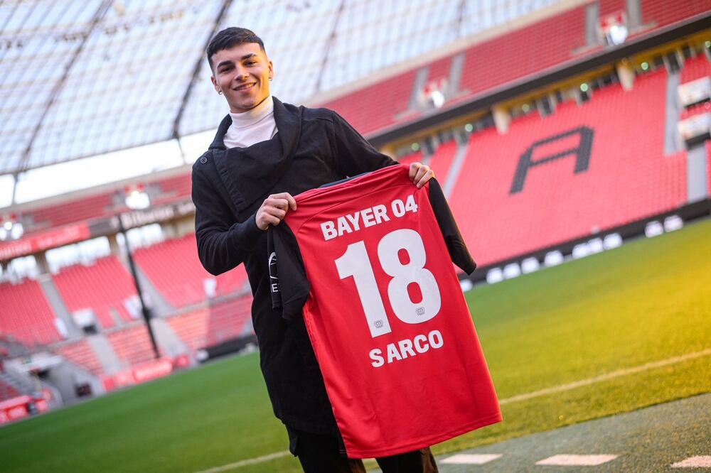 Aleho Sarko želi da se oproba u jačoj ligi, Foto: Twitter/Bayer 04 Leverkusen