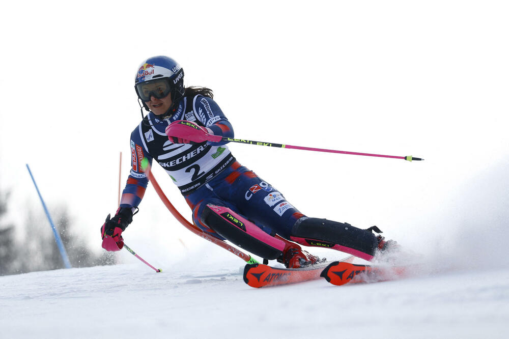 Na Kranjskoj Gori nije slavila Janica Kostelić, ali jeste Zrinka, Foto: REUTERS