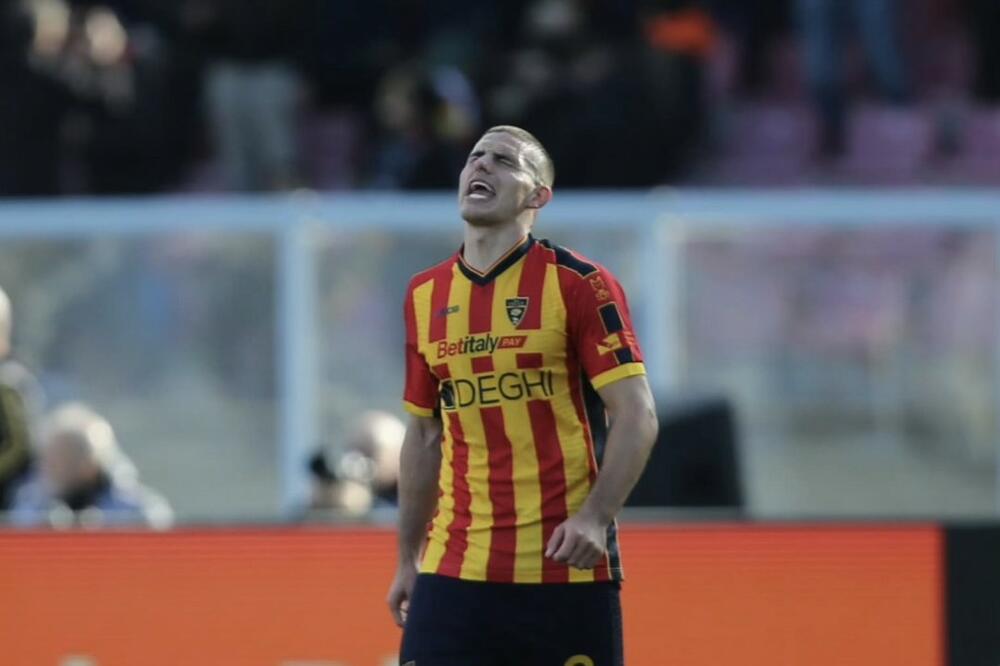 Krstović, Foto: U.S. Lecce/X