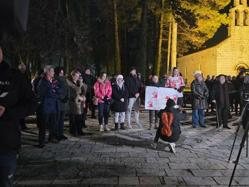 <p>Neformalna grupa studenata "Kamo sjutra?" organizovala je danas okupljanje na Cetinju i protest u Podgorici koji je zakazan za 19:30, povodom tragedije u kojoj je 1. januara u Prijestonici ubijeno 12 osoba</p>