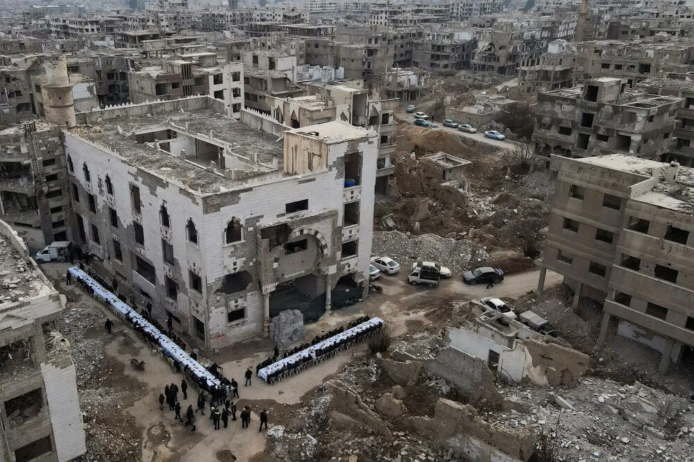 Pogled na predgrađe Damaska, Foto: Reuters