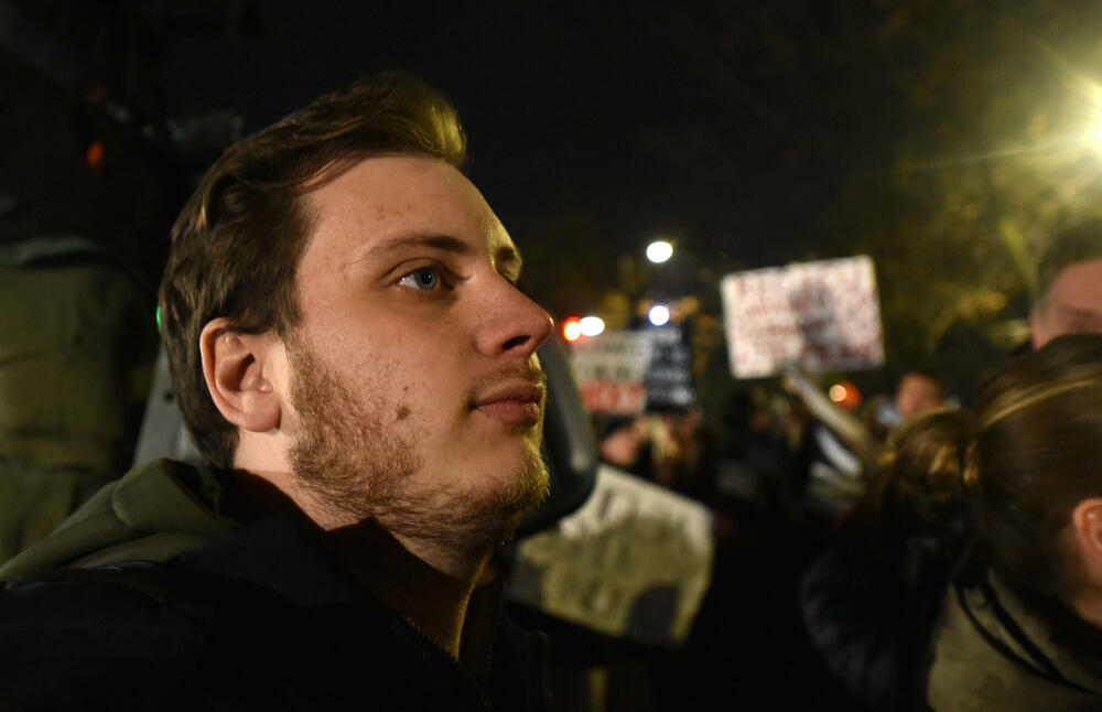 <p>Pogledajte fotografije sa protesta u Podgorici</p>