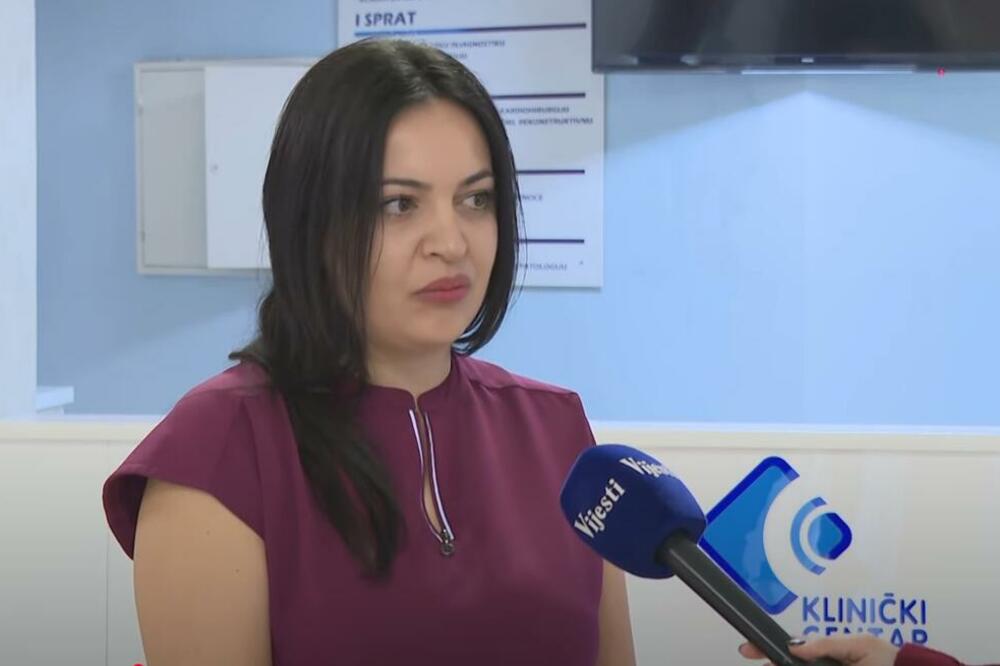 Ljekarka u Urgentnom centru Jelena Šaletić, Foto: Printscreen/YouTube/TV Vijesti