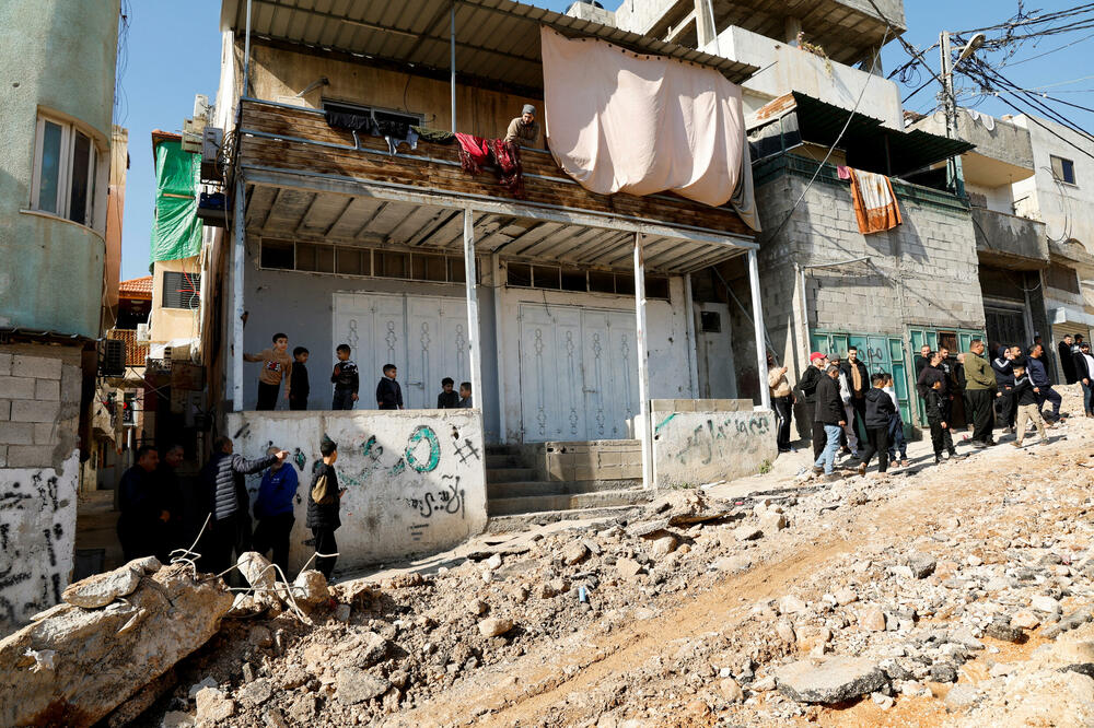 Palestinci nakon izraelske racije na Zapadnoj obali, Foto: Reuters