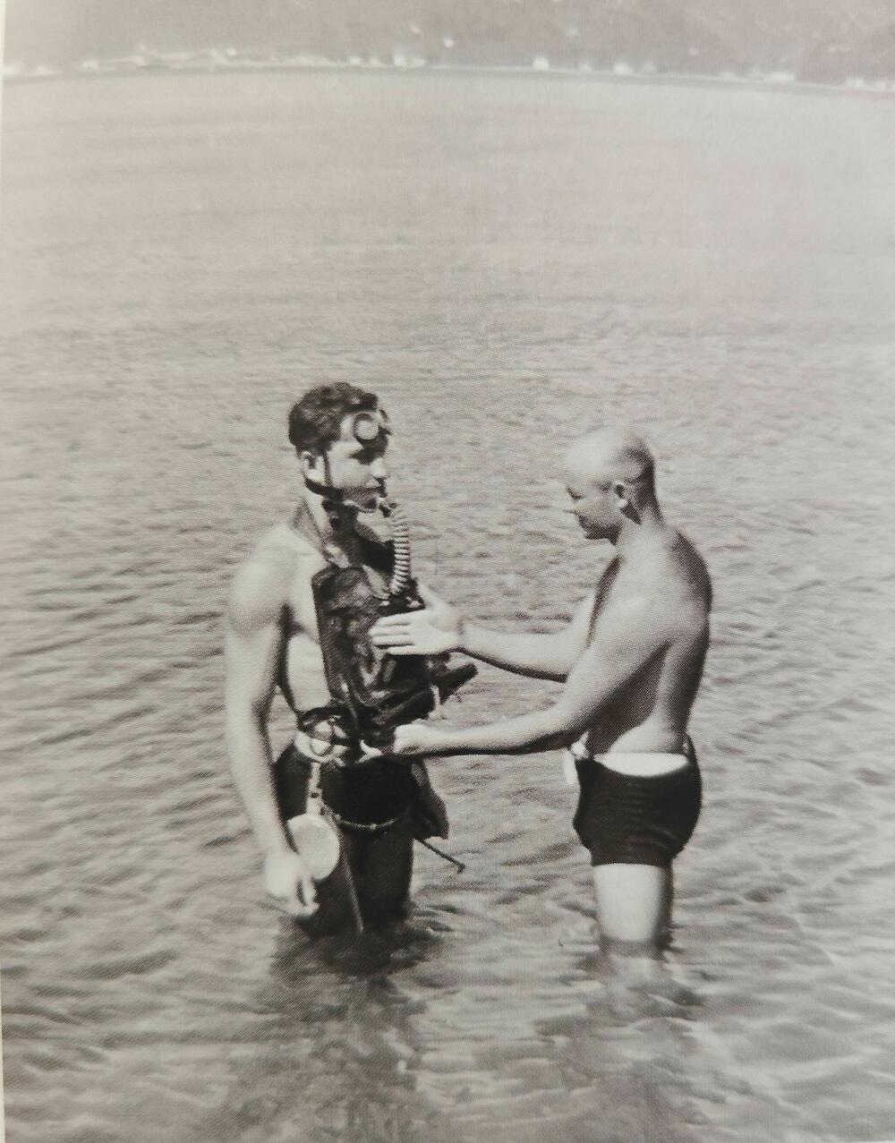 Vježbanje na plaži “Ponta Seljanova” 1937.