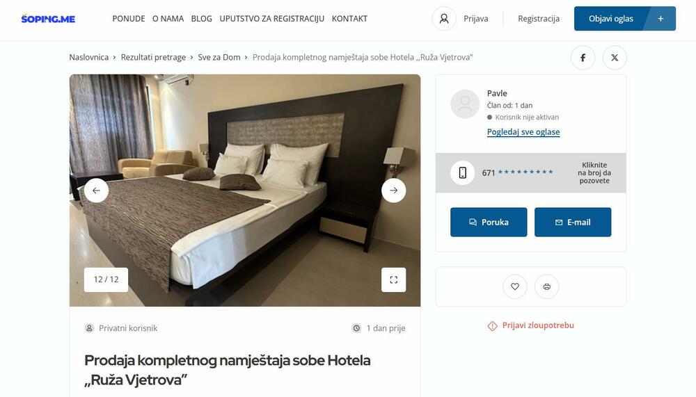 hotelski namještaj