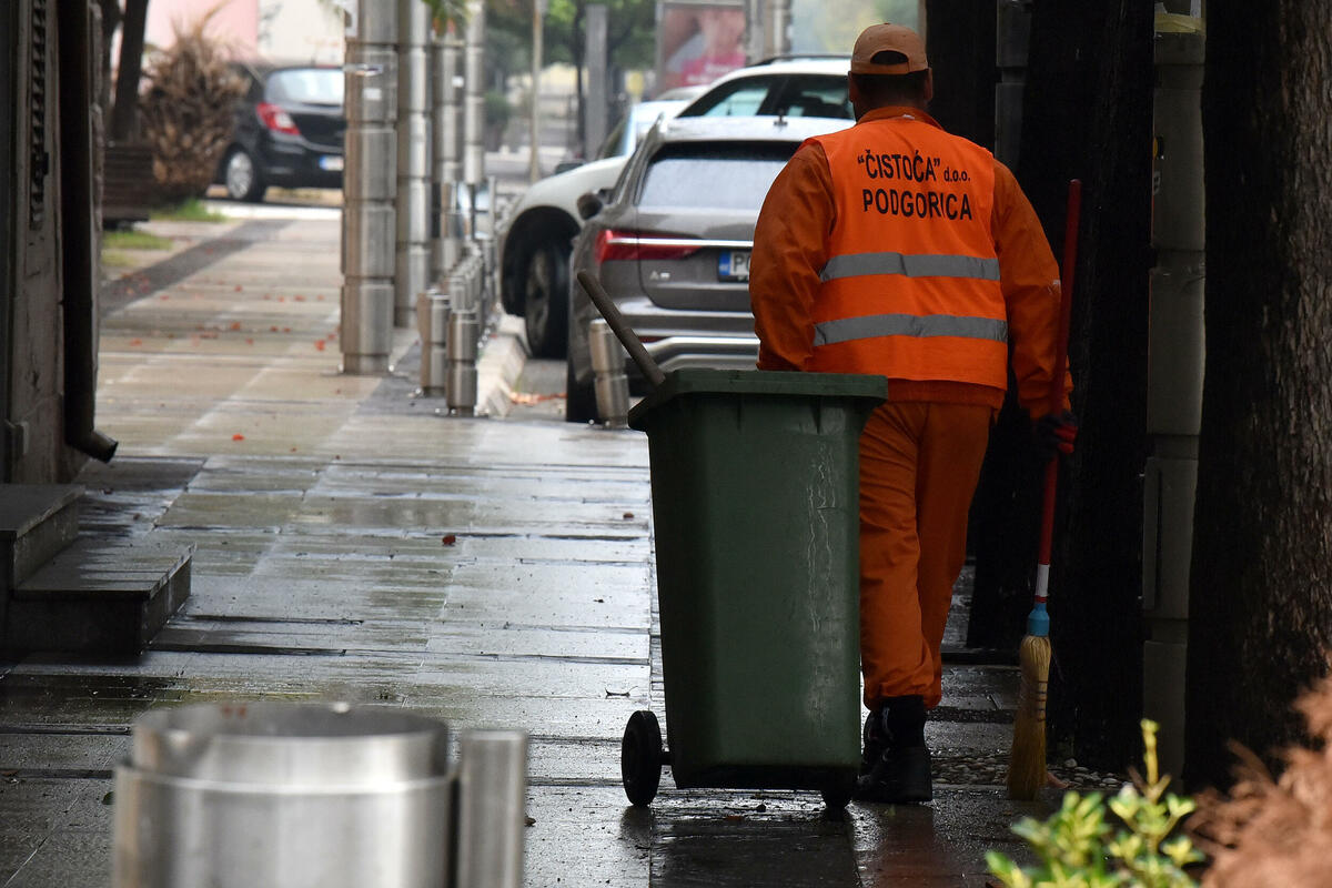 Više stanovnika u Podgorici dovelo do povećanja svih vrsta otpada