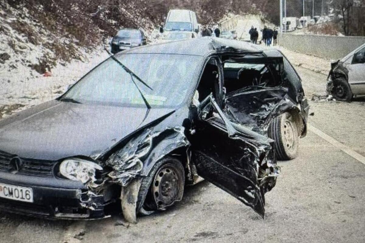 Saobraćajna nezgoda na putu Bijelo Polje-Mojkovac: Jedna osoba teže povrijeđena, dvije lakše