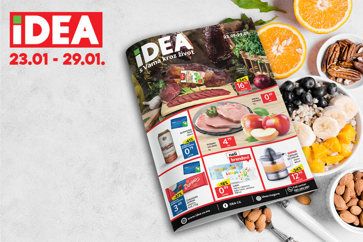 Novi IDEA katalog: Ne propustite priliku za odličnu uštedu!