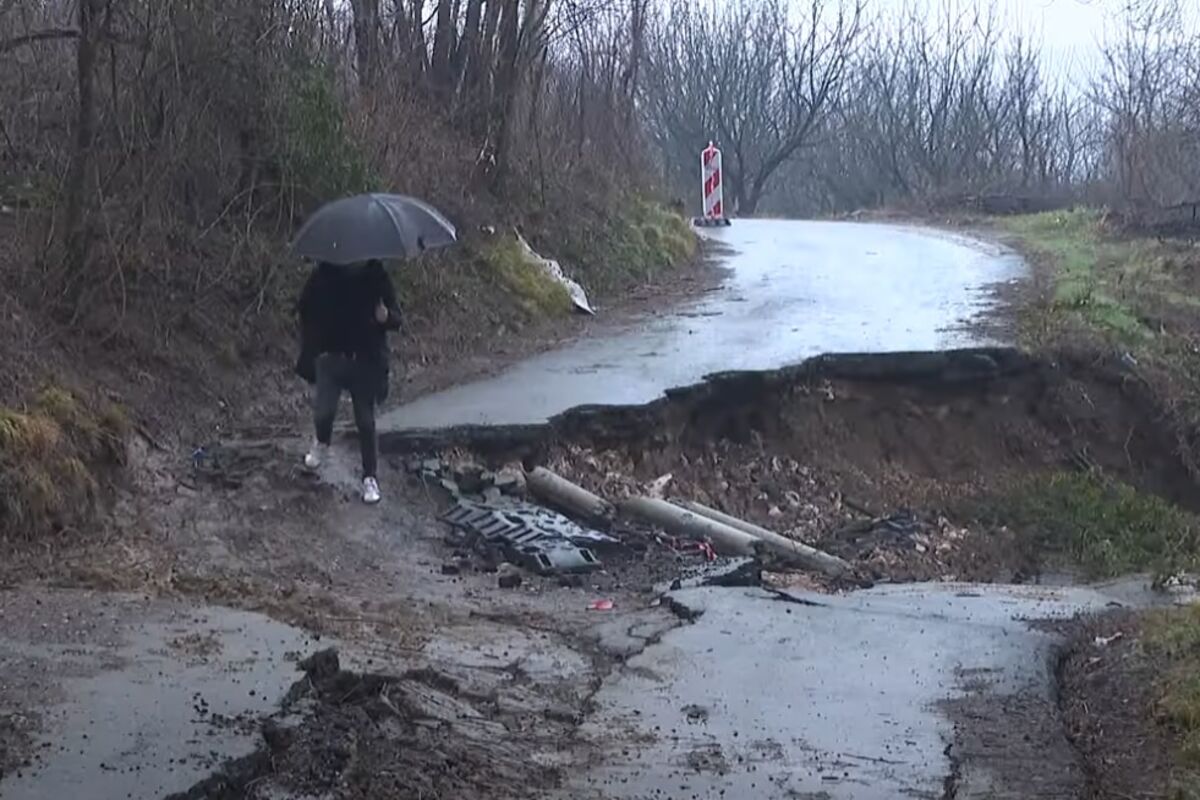 Obećavaju brzu sanaciju klizišta na putu Pričelje-Spuž